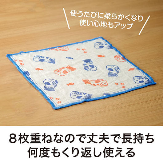 ささやかにゃ気持ち　かや織ふきん画像5
