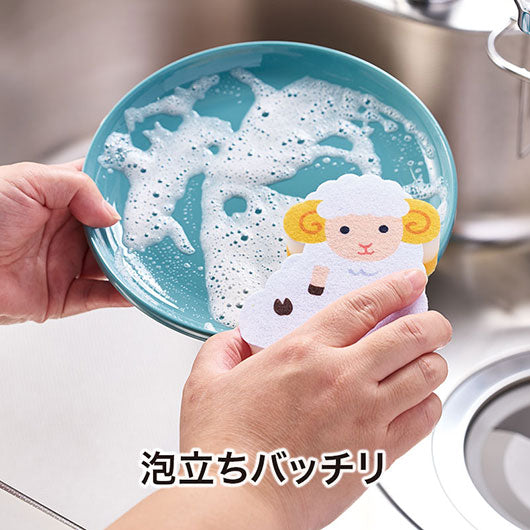 ひつじさん　キッチンスポンジ画像4