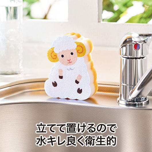 ひつじさん　キッチンスポンジ画像5