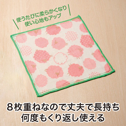 ありがとうの気持ちです　ひつじさんかや織ふきん画像6