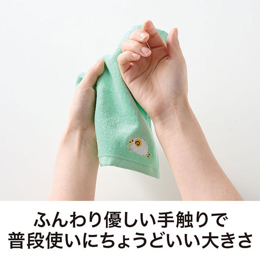ひつじさん　刺繍タオル画像6