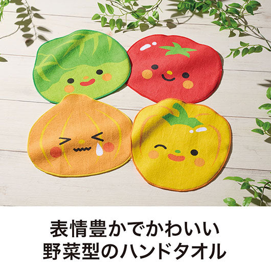 野菜さん　ハンドタオル画像3