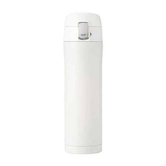 ラ・シック　セラミックコートワンプッシュ真空ステンレスボトル　４８０ｍｌ　ホワイト画像2