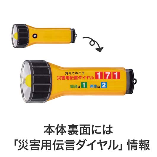 災害対策！懐中電灯みたいなマグネット付きＬＥＤライト画像5