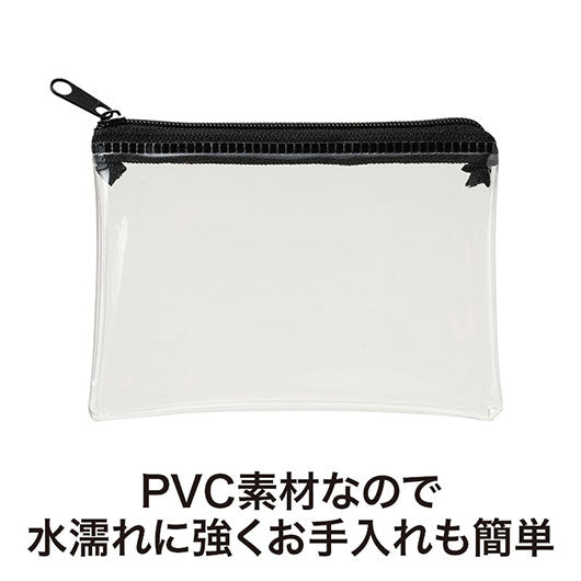 カラモ　ミニウォレットポーチ　ブラック画像7