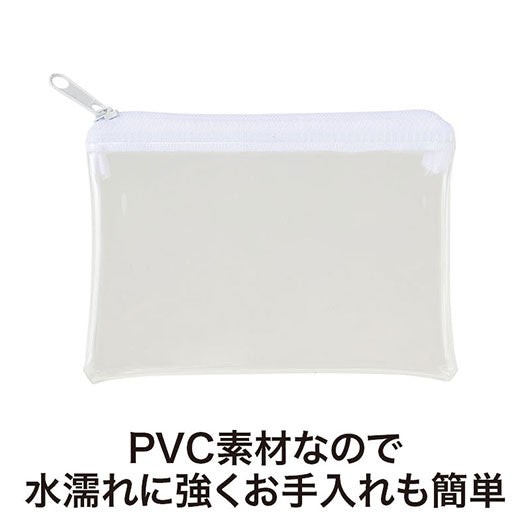 カラモ　ミニウォレットポーチ　ホワイト画像7
