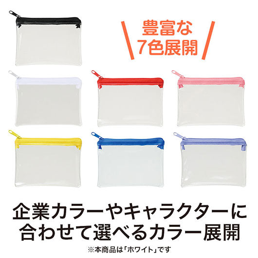 カラモ　ミニウォレットポーチ　ホワイト画像8