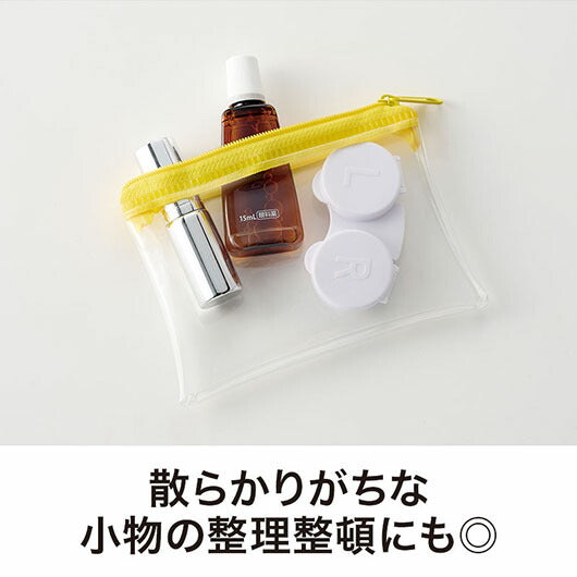 カラモ　ミニウォレットポーチ　イエロー画像3