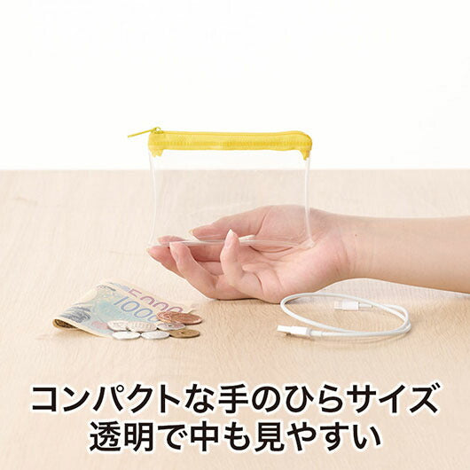 カラモ　ミニウォレットポーチ　イエロー画像6
