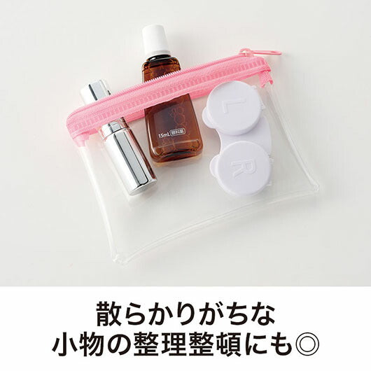 カラモ　ミニウォレットポーチ　ピンク画像3