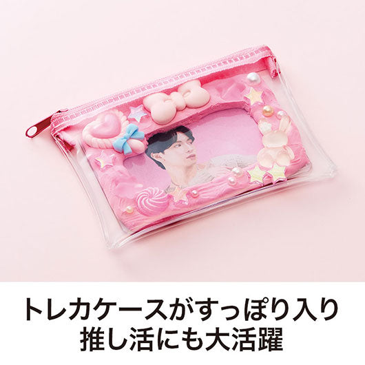 カラモ　ミニウォレットポーチ　ピンク画像4