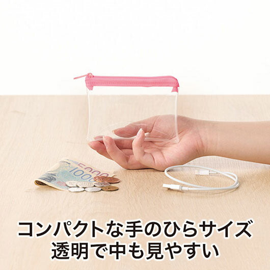 カラモ　ミニウォレットポーチ　ピンク画像6