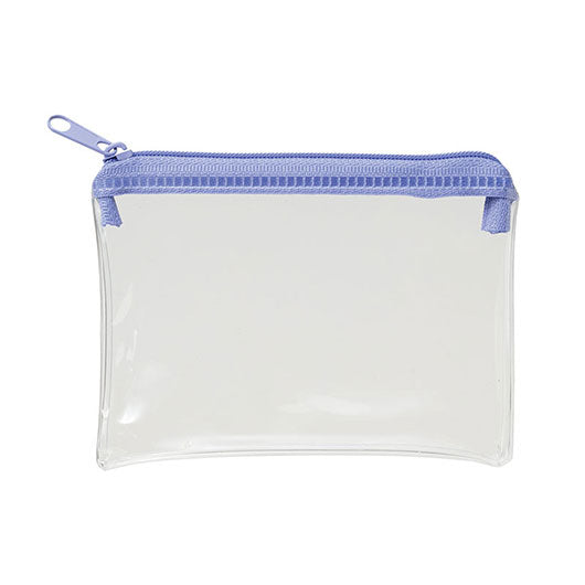  カラモ　ミニウォレットポーチ　パープル