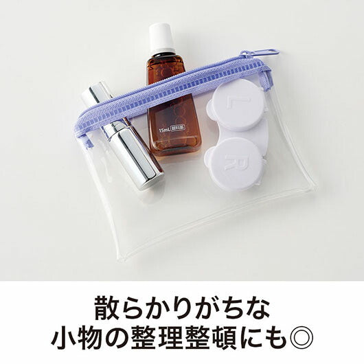 カラモ　ミニウォレットポーチ　パープル画像3