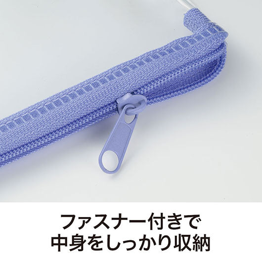 カラモ　ミニウォレットポーチ　パープル画像5