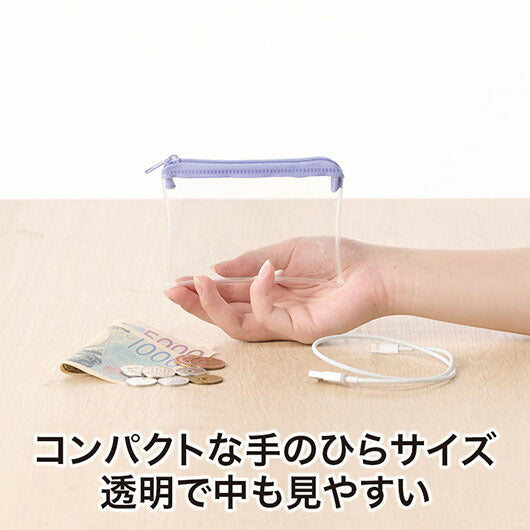 カラモ　ミニウォレットポーチ　パープル画像6