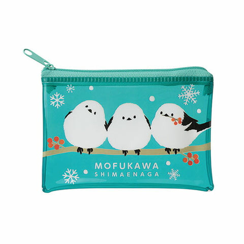  もふかわシマエナガ　ミニウォレットポーチ