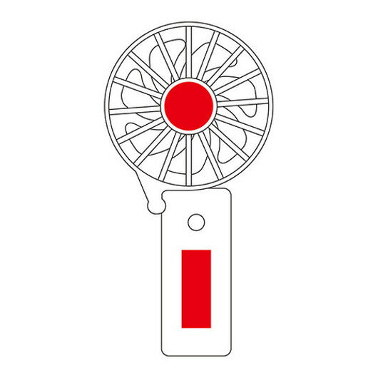カラモ　２ｗａｙハンディファン　ホワイト画像10
