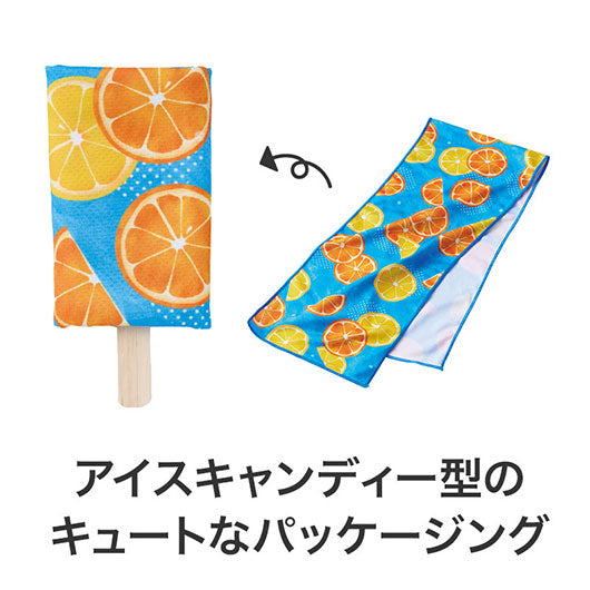 熱中症対策　アイスキャンディみたいなクールタオル画像6