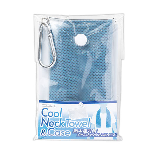 カラモ　熱中症対策　クールネックタオル＆ケース画像2