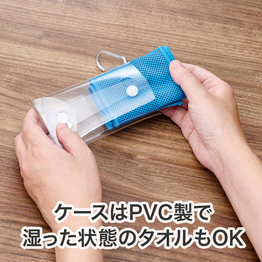 カラモ　熱中症対策　クールネックタオル＆ケース画像6