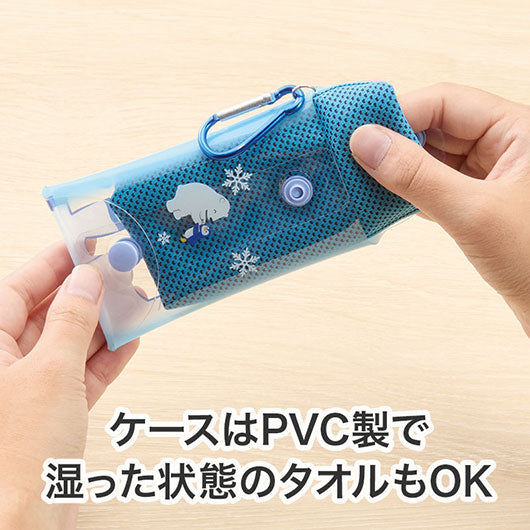 しろくまくんの熱中症対策　クールネックタオル＆ケース画像7