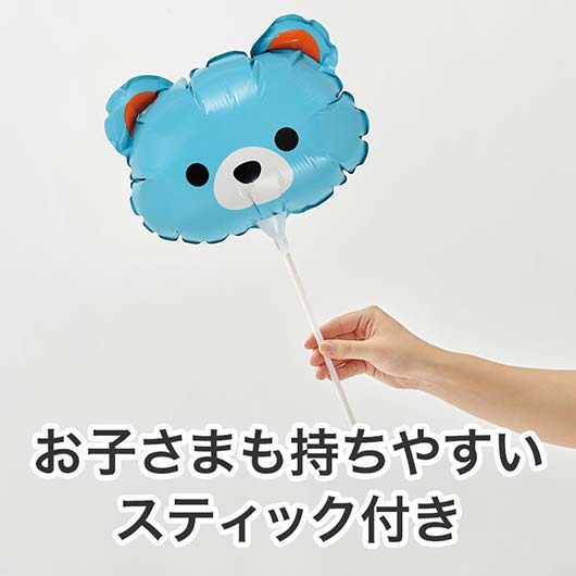 アニマルフェイスなスティックバルーン画像5