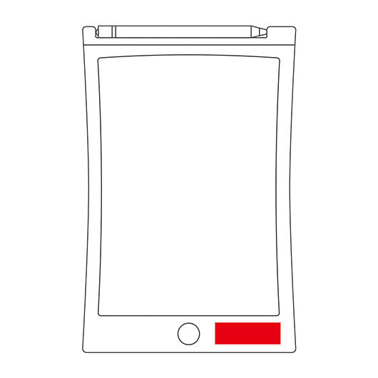 カラモ　８．５インチ電子メモパッド　ブラック画像10