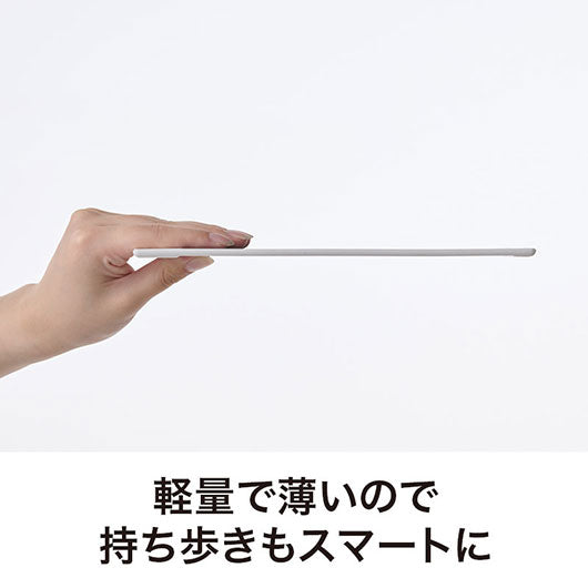 カラモ　８．５インチ電子メモパッド　ホワイト画像5