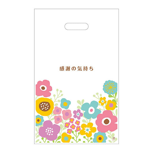 感謝の気持ちです　小判抜き手提げ袋（５０枚入り）画像2