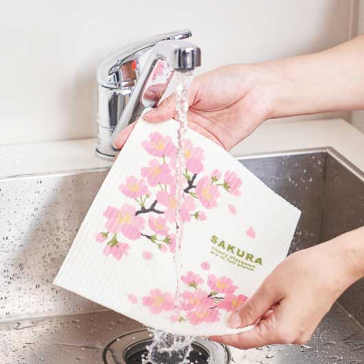 さくらさく　超吸水！エコふきん画像3