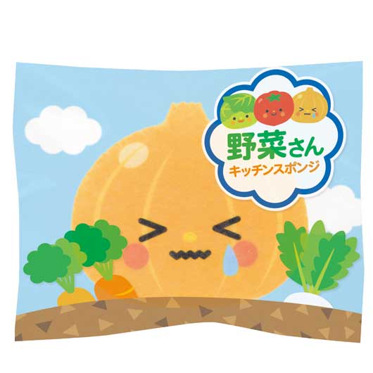 野菜さん　キッチンスポンジ画像3