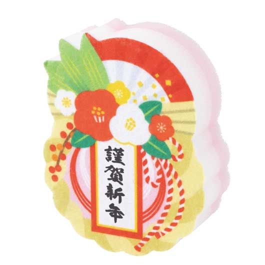 謹賀新年　キッチンスポンジ（３個組）画像3
