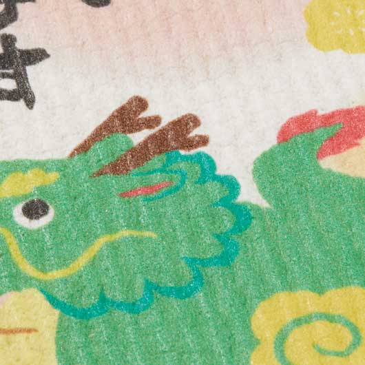 良いこといっぱいありますように　超吸水！エコふきん（辰）画像9