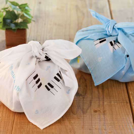 ピアノライン　バンダナ（カラフル音符）　画像6