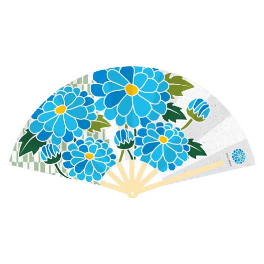 はなわらい　防滴扇子画像4