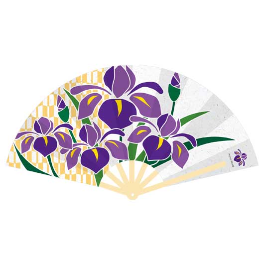 はなわらい　防滴扇子画像5