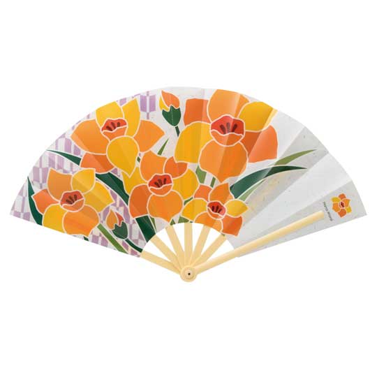 【プチギフト 300円】はなわらい 防滴扇子
プチプレゼント おしゃれ ノベルティ 扇子 うちわ レディース かわいい 大人 職場画像6