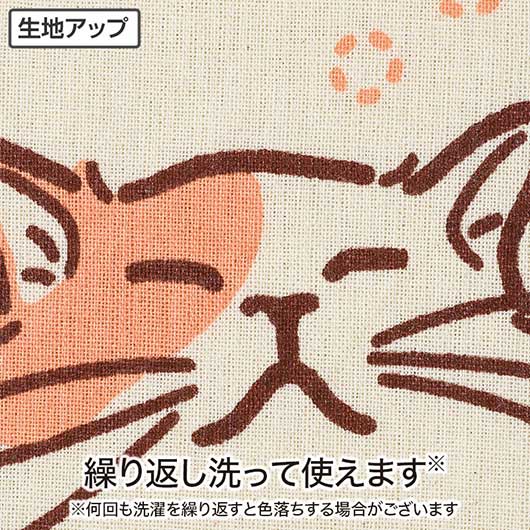 猫日和　マチありコットンバッグ画像4