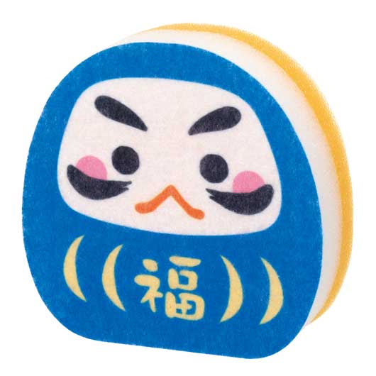 【10個セット】開運！だるまさんキッチンスポンジ画像7