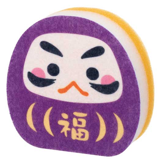【10個セット】開運！だるまさんキッチンスポンジ画像9