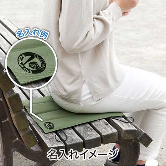 カラモ　折りたたみレジャーマット　カーキ画像7