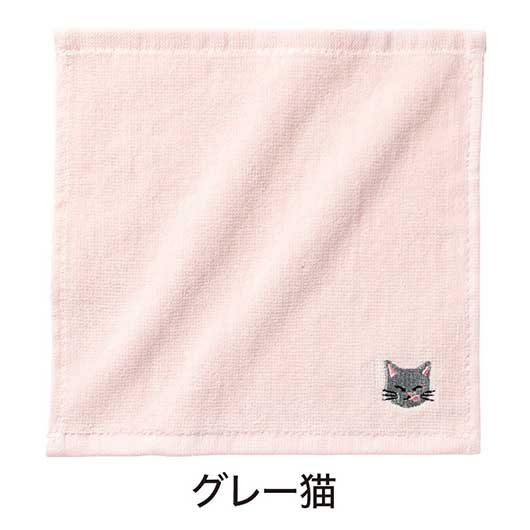 猫日和　刺繍タオル画像6