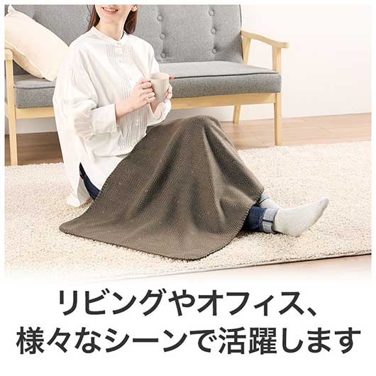 リライブ　１００％再生ＰＥＴ　ロンバスブランケット画像5