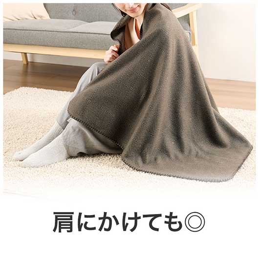 リライブ　１００％再生ＰＥＴ　ロンバスビッグブランケット画像4