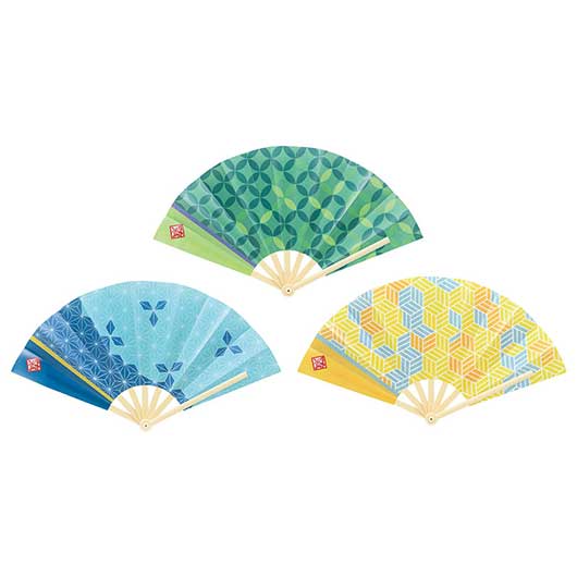  風雅彩涼　防滴扇子