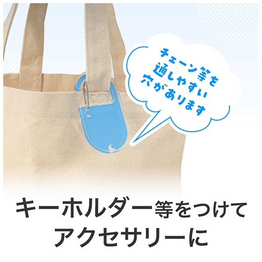 カラモ　アクリルカラビナ　ブルー画像4
