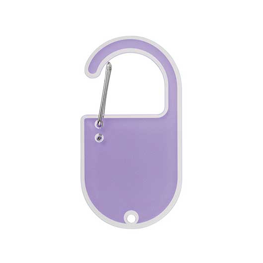 カラモ　アクリルカラビナ　パープル画像2