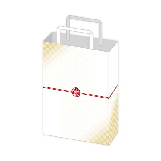 手提げ紙袋　Ａ３　梅結び（５０枚入り）画像2