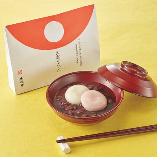  〈出雲　坂根屋〉坂根屋　紅白餅入り出雲ぜんざい（５個）